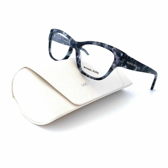 New Michael Kors Frames Gray Marble Acetate Glasses MK4037 3214 51 16 135 Women - Picture 1 of 8